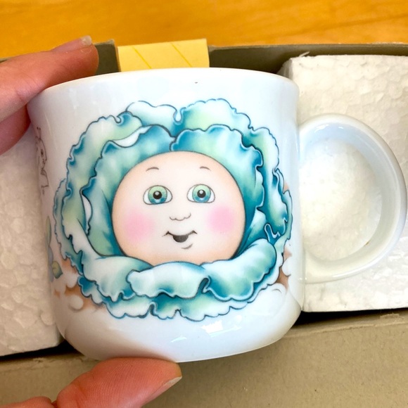 First Edition (1983) Royal Worcester Cabbage Patch Kids Plate Bowl Mug Set - Picture 7 of 8